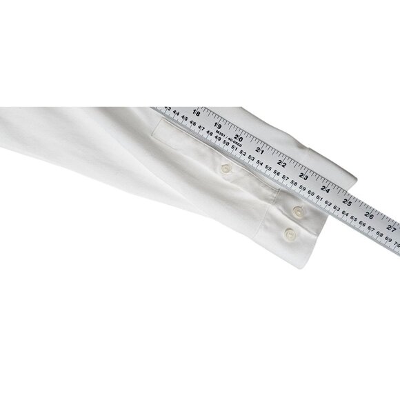 Theory Mens White Button-Up Dress Shirt XL - Picture 6 of 9